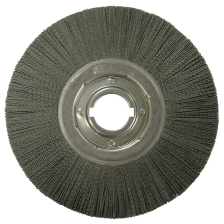 Weiler Burr-Rx 14" Crimped Filament Wheel Brush, .043/120CG Fill, 2" 86139